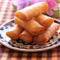 ぽっぽぺぺ's cooksnap of when they made 我が家の春巻き✿.