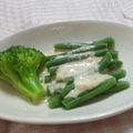メルティローズ's cooksnap of when they made いんげんの胡麻ネーズがけ♬.