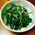 こはるぽん's cooksnap of when they made ほうれん草とツナ海苔サラダ.
