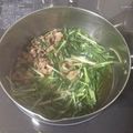 うっちぃ3's cooksnap of when they made 京都のおばんざい☆牛肉と水菜の炊いたん.