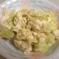 kko-h's cooksnap of when they made 和みの味☆豆腐＆キャベツの卵とじ.