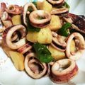 ゆぅか３'s cooksnap of when they made ＊イカとじゃがいものウマ味噌炒め＊.