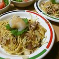 しのばぁたん's cooksnap of when they made キノコとベーコンの和風パスタ.
