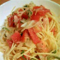 あおなおちゃん's cooksnap of when they made 和えるだけ^ ^トマトとツナの冷製パスタ.