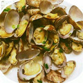 emina：）'s cooksnap of when they made ✿あさりの酒蒸し♪レンジで簡単✿.