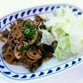 tacko's cooksnap of when they made れんこんと牛肉のバター醤油炒め.