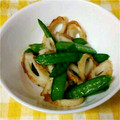 あ～ちゃんさ～ちゃん's cooksnap of when they made 簡単★絹さやとちくわの副菜.