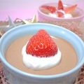 1630412's cooksnap of when they made ふわとろ❤チョコレートのパンナコッタ❤.