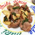 ∞もゆ∞'s cooksnap of when they made 砂肝とエリンギとにらの簡単おつまみ♪.