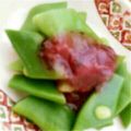 ユーロン's cooksnap of when they made 梅いんげん.