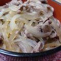 アリマ's cooksnap of when they made ＊白滝で＊ヘルシー牛丼＊.