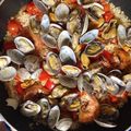 みあこと's cooksnap of when they made フライパンで簡単☆缶つまパエリア.