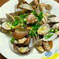 ■茉莉■'s cooksnap of when they made ＊おつまみに＊アサリの酒蒸し＊.