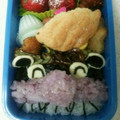 ☆ゆかねえさん☆'s cooksnap of when they made キャラ弁*簡単♪海苔弁de ばいきんまん.