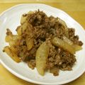 ぽりぽり拓庵's cooksnap of when they made 大根と牛肉の炒めもの.