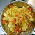チなつ's cooksnap of when they made 超簡単！バジル薫るポテトサラダ♪.