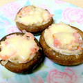 香茶♡'s cooksnap of when they made トースターで簡単！しいたけのマヨハム乗せ.