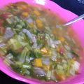 shiho23's cooksnap of when they made 簡単ヘルシー！コンソメ燃焼スープ.