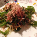 Tomomims's cooksnap of when they made 簡単‼ピーマンとしらす炒め♡.