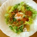 チビ太のおでん's cooksnap of when they made サニーレタスのサラダ〜温玉乗せ.