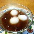 mimi☆ko's cooksnap of when they made ～ひんやりつるん～白玉ぜんざい.