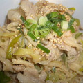 mikamikan's cooksnap of when they made 切干大根と豚肉をごまダレ炒め♪.