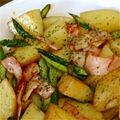 みぃこm's cooksnap of when they made 新じゃがとベーコンのにんにくオリーブ炒め.