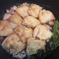有香家's cooksnap of when they made ☆油揚げたまご煮☆.