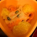 cooma556's cooksnap of when they made 大根とにんじんとオレンジのサラダ.