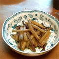 としこ♪'s cooksnap of when they made 野ぶきとワラビの甘酢煮.