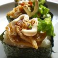 にゃぁくん's cooksnap of when they made ✿ネギマヨきんぴらの手巻き寿司✿.