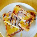 はちぱん☆'s cooksnap of when they made とろとろフレンチトースト.