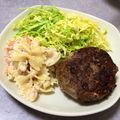 おはなちゃん☆'s cooksnap of when they made ふんわり美味しい！我が家のハンバーグ♪.