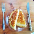 *ももりんこ*'s cooksnap of when they made 薄力粉でつくる、ホットケーキ.