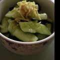 河童堂☆かっぱちん's cooksnap of when they made 母の味　きゅうり＋千切りしょうが　浅漬け.