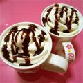 あいこす♡花嫁修業中's cooksnap of when they made フレッシュバナナ&チョコフラペチーノ.