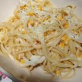 よこもす's cooksnap of when they made コーンクリーム♪スープパスタ.