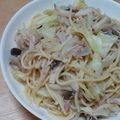 めけめけあろは's cooksnap of when they made ランチに 枝豆の簡単ツナキャベ和風パスタ.