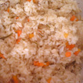 ぷぎぷぎブタ's cooksnap of when they made おこげもおいしい♪♪土鍋で炊き込みごはん.