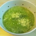 火羽 葵's cooksnap of when they made ほうれん草の冷製スープ.