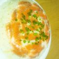 オレンジアームズ's cooksnap of when they made 俺流！サーモントラウトの鱒寿司風おにぎり.