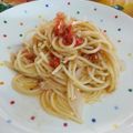 みずたまchan's cooksnap of when they made トマトと新玉ねぎの冷製パスタ.