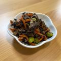 kumi2's cooksnap of when they made 味付け不要！鯖缶のひじき煮.