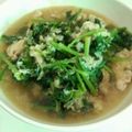 shyokoko's cooksnap of when they made ホウレンソウと豚肉のおろし煮.