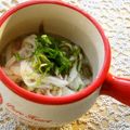 ミントレモン's cooksnap of when they made 市販のもずく酢をちょこっと豪華に♪.