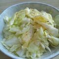 火羽 葵's cooksnap of when they made 簡単キャベツのお通し.
