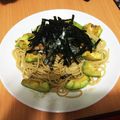 runny13's cooksnap of when they made 納豆とアボカドの和風パスタ＊.