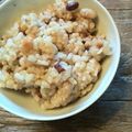 kumico330's cooksnap of when they made 食物繊維た～っぷり！煎り大豆の玄米ごはん.