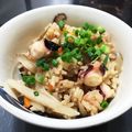 あつおさんさん's cooksnap of when they made 具だくさんタコの炊き込みご飯.