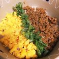 さんさんぺこりん's cooksnap of when they made 節約♪簡単♪３色そぼろ丼.